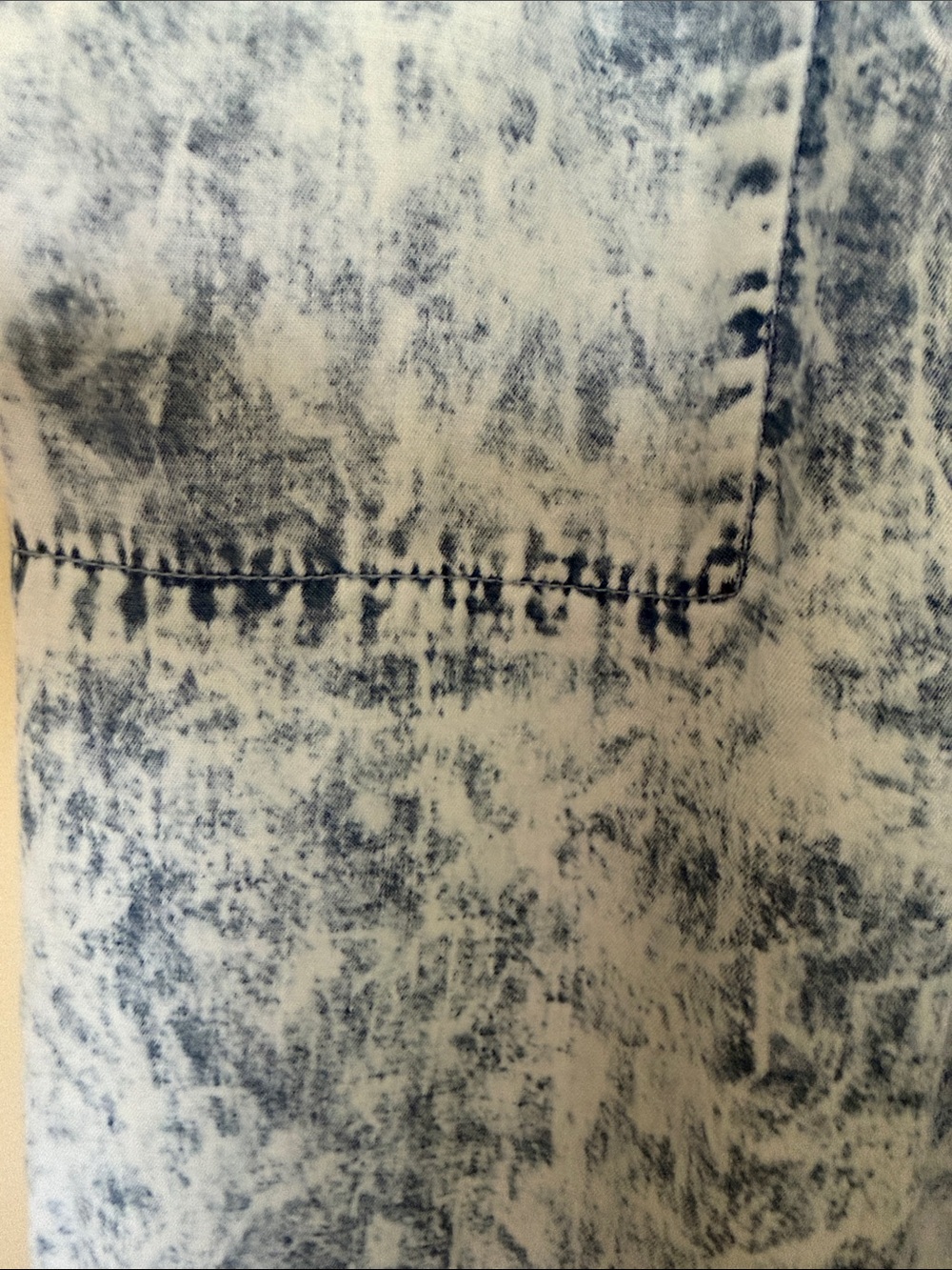 Hem & Thread Light Blue Acid Wash Boyfriend Jeans - Picture 4 of 9